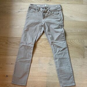 J.Crew men’s stretch tan pants style 484 size 28 waist